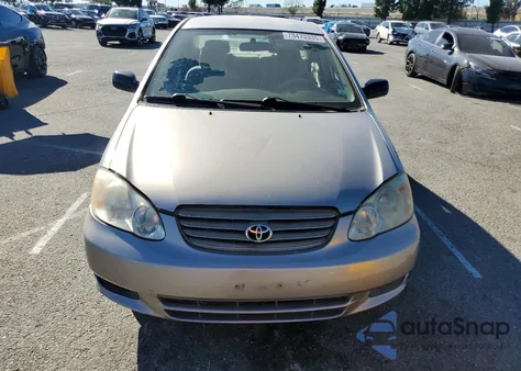 2003 Toyota Corolla Ce z USA, uszkodzony, nr VIN 1NXBR32E63Z140412